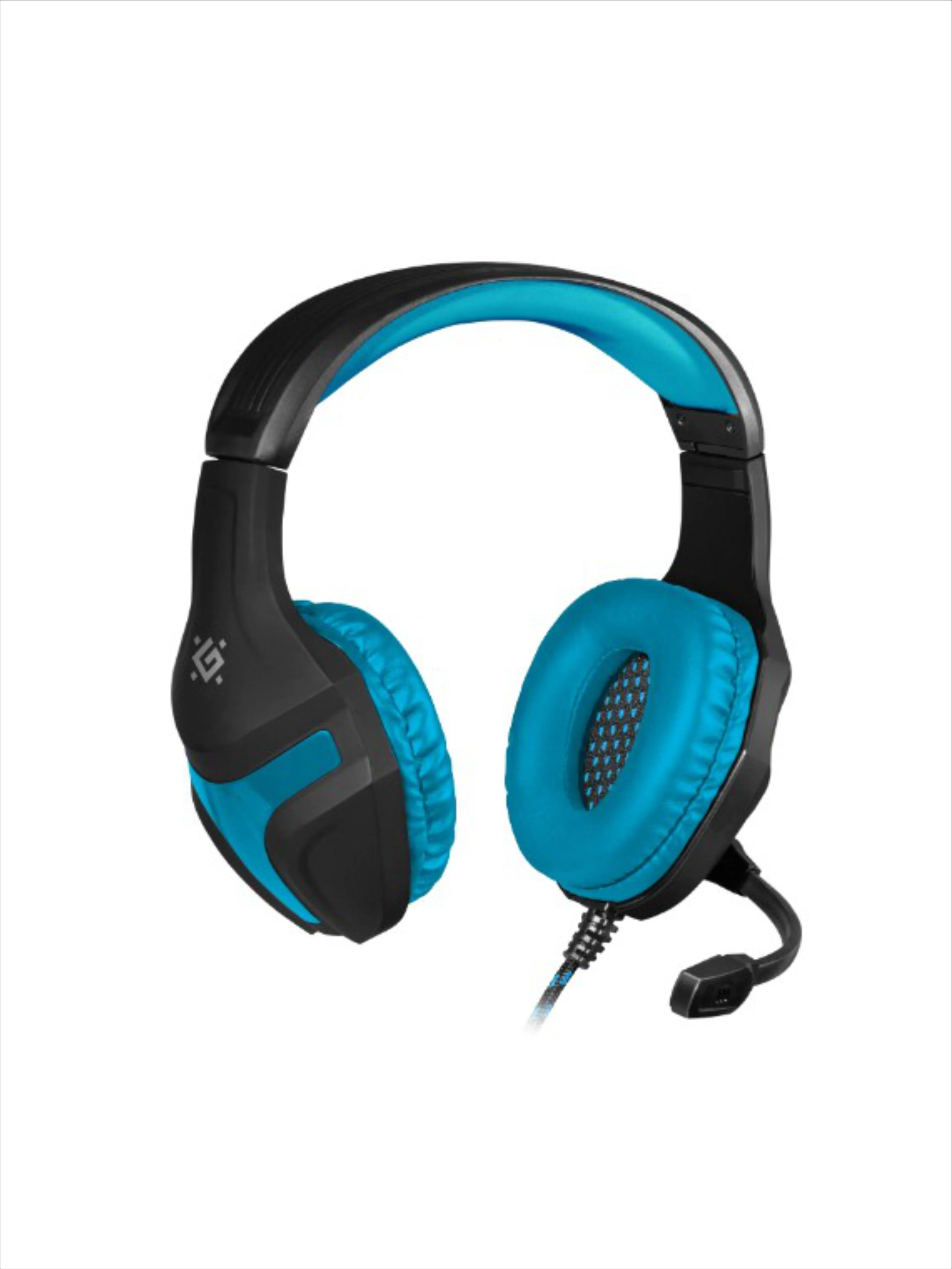 Игровые наушники с микрофоном DEFENDER,компьютерные наушники проводные+кабель,гарнитура