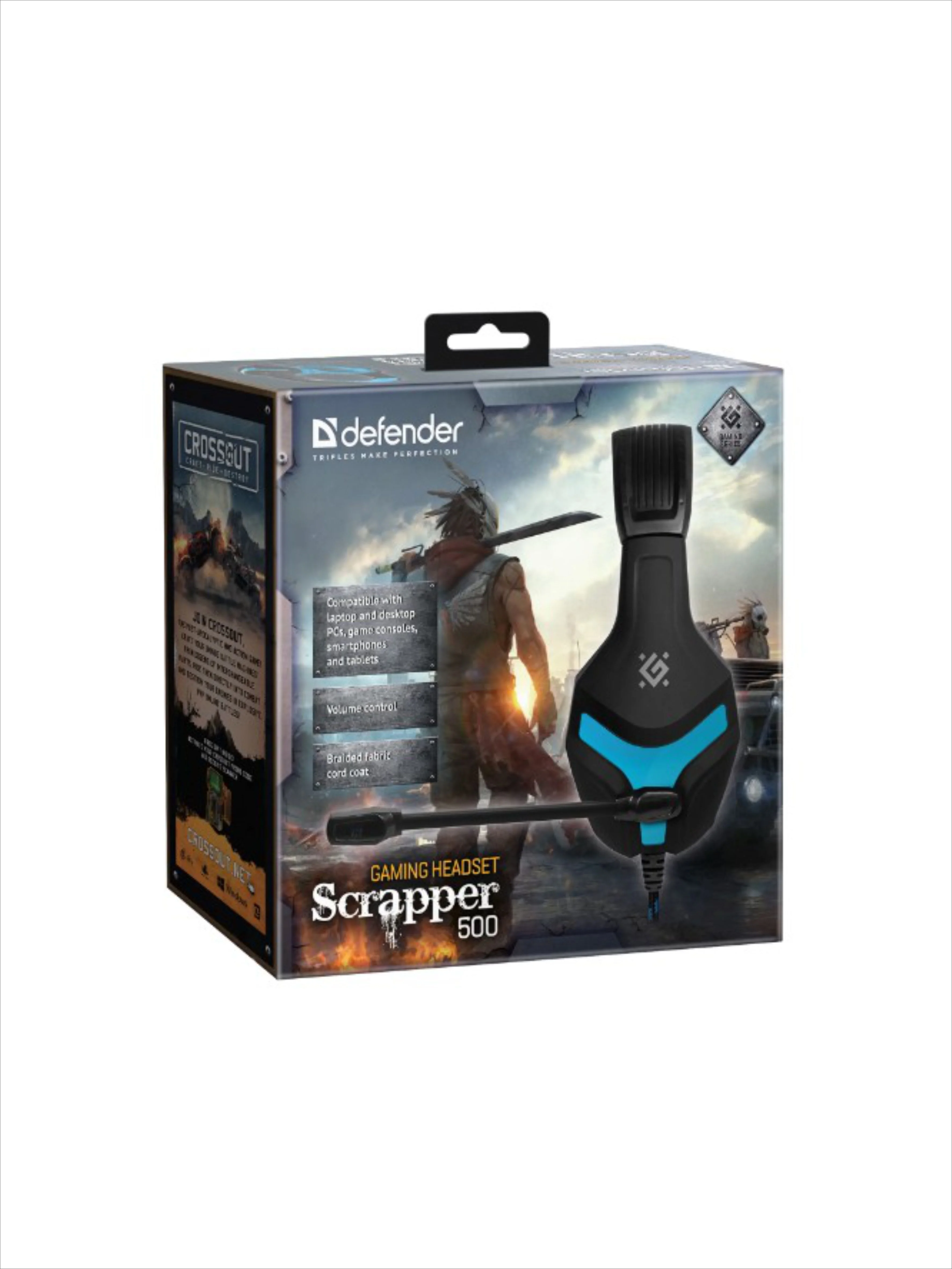 Игровые наушники с микрофоном DEFENDER,компьютерные наушники проводные+кабель,гарнитура
