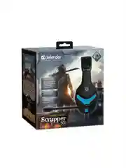 Игровые наушники с микрофоном DEFENDER,компьютерные наушники проводные+кабель,гарнитура