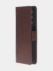 Терракотовый чехол-книжка для Samsung Galaxy A16 (4G) из высококачественной искусственной кожи