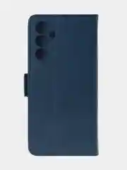 Темно-синий чехол-книжка для Samsung Galaxy A16 (4G) из высококачественной искусственной кожи