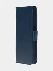 Темно-синий чехол-книжка для Samsung Galaxy A16 (4G) из высококачественной искусственной кожи