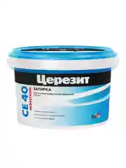 Затирка Церезит (Ceresit) CE 40 Aquastatic №82, голубая, 2 кг