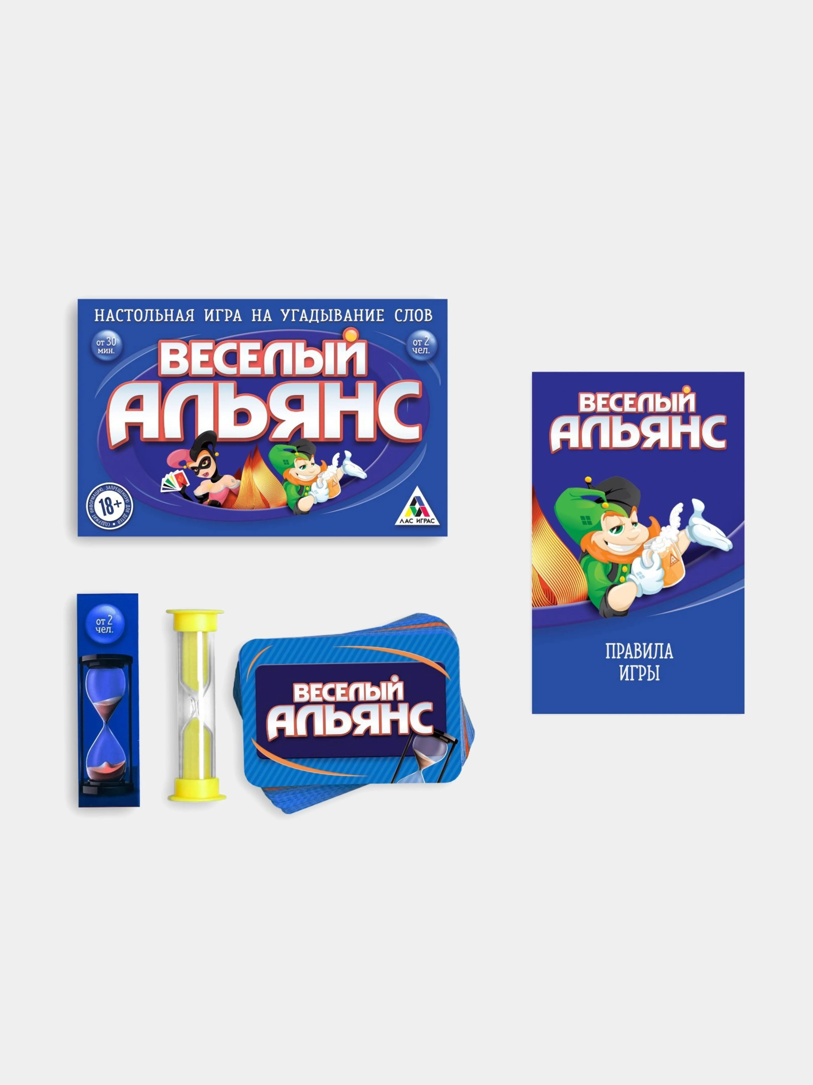 Игра настольная Веселый Альянс Рецепт убойной вечеринки 18+