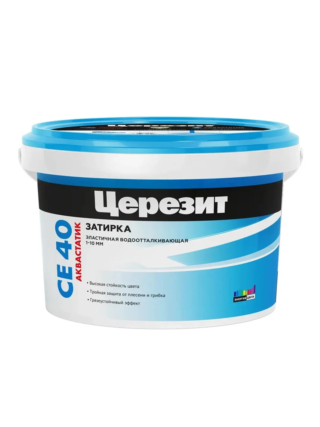 Затирка Церезит (Ceresit) CE 40 Aquastatic №34, розовая, 2 кг