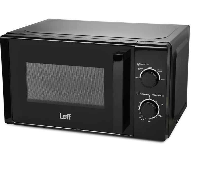 Микроволновая печь 20L SOLO BLACK 20MM724B 700W LEFF