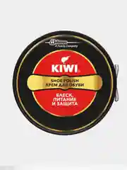 Крем KIWI для обуви блеск, питание и защита, 50 мл, черный и коричневый
