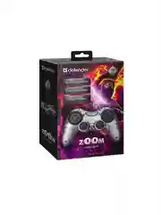 Геймпад джойстик проводной Defender Zoom USB 10 кнопок, 2 стика, для ПК, для PS3