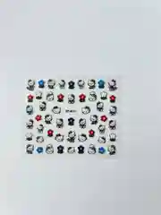 Синий слайдеры для дизайна ногтей Hello Kitty