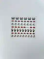 Светло-жёлтый слайдеры для дизайна ногтей Hello Kitty