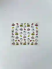 Пудровый слайдеры для дизайна ногтей Hello Kitty