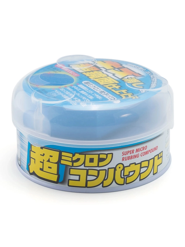 Полироль абразивный мелкий Soft99 Micro Rubbing Compound для светлых,180 гр