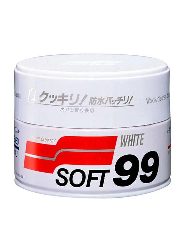 Полироль для кузова защитный Soft99 Soft Wax для светлых, 350 гр
