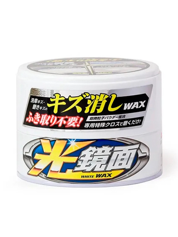 Полироль для кузова устранение царапин Soft99 Scratch Clear для светлых, 200 гр
