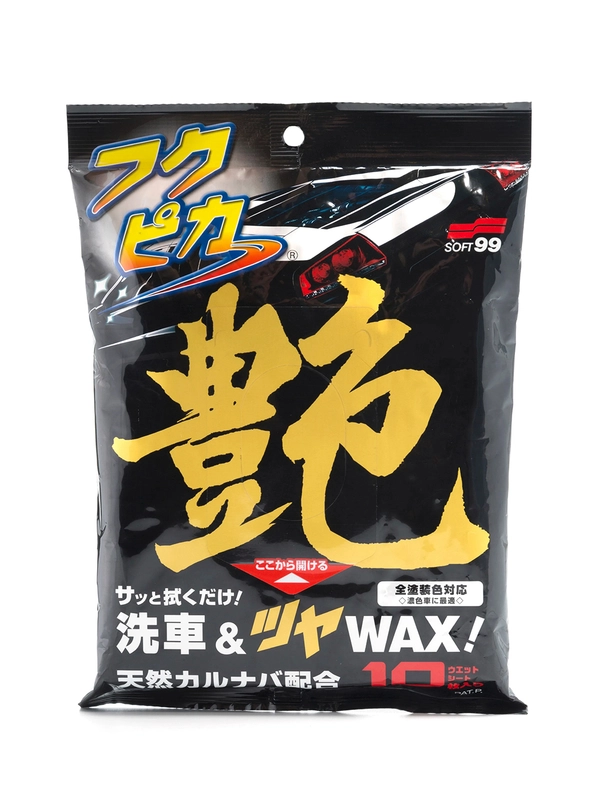 Салфетки для кузова усиление блеска Soft99 Fukupika Gloss, 10 шт