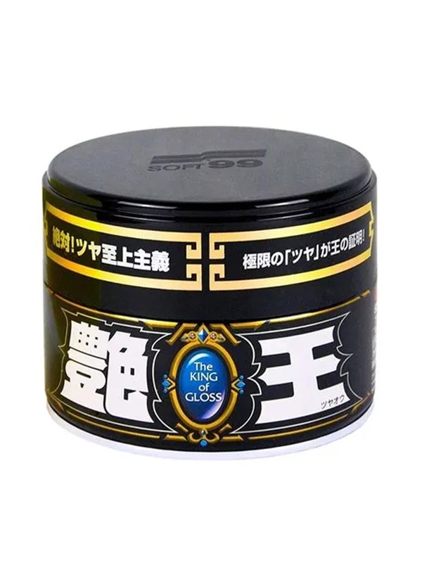 Полироль для кузова усиление блеска Soft99 The King of Gloss для темных, 300 гр