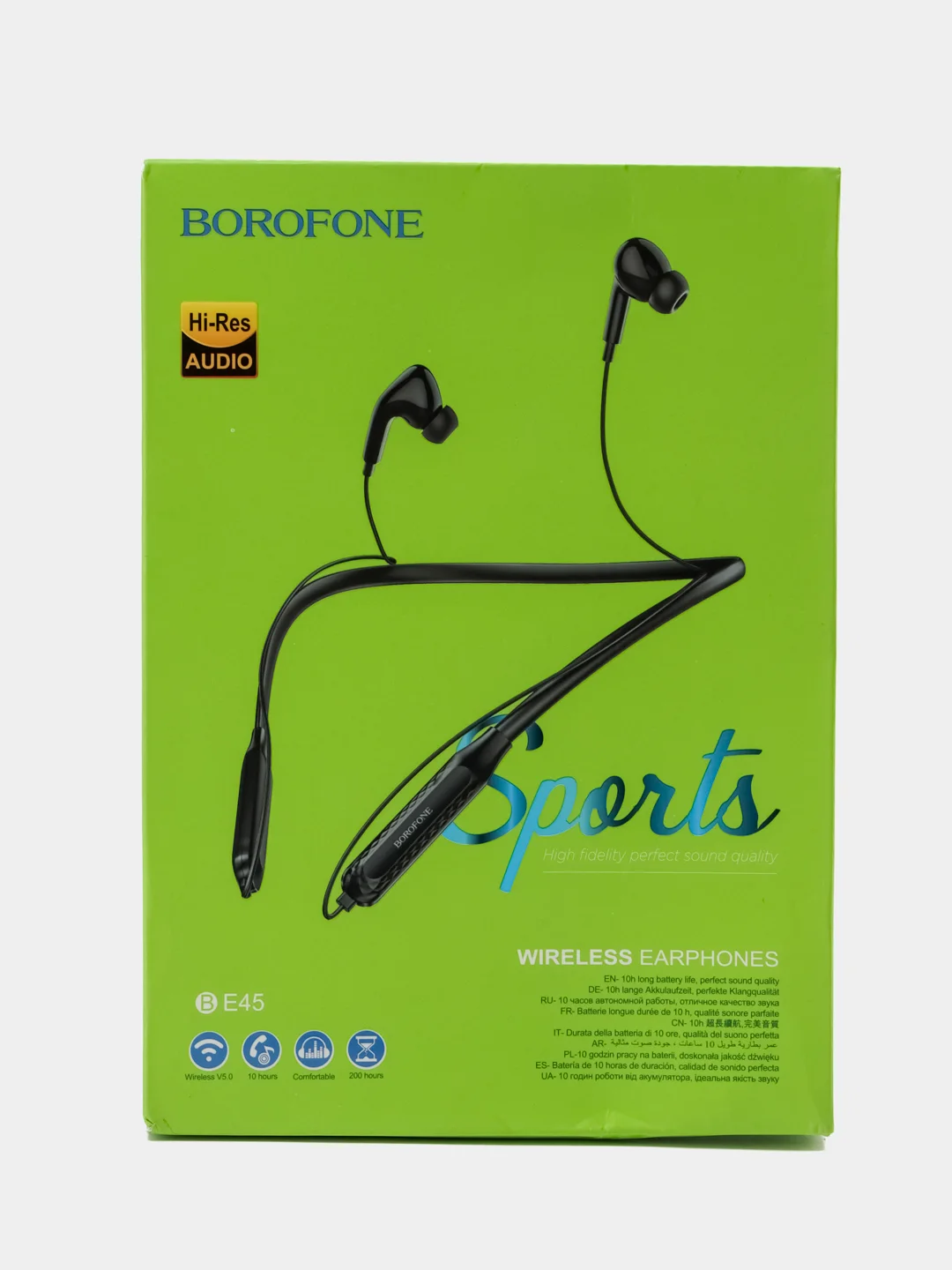 Черный беспроводные наушники Borofone BE45