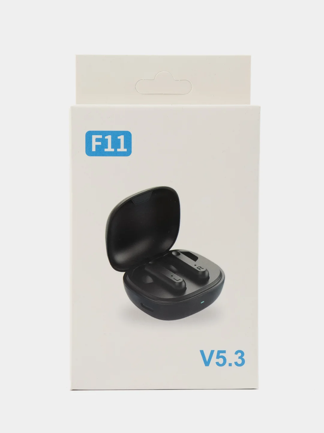 Черный беспроводные наушники  TWS F11 mini, сенсорные