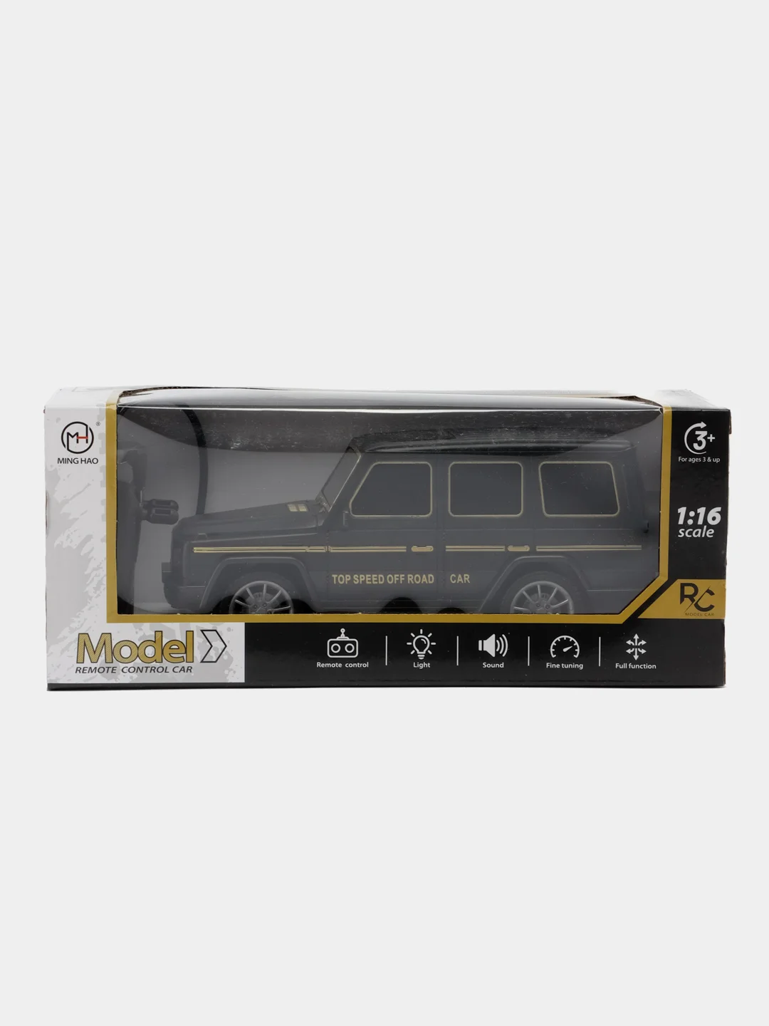 Угольный машинка на пульте управления Мерседес Гелик / Mercedes Gelandewagen на радиоуправлении