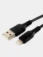 Черный кабель зарядный BOROFONE BX80 (1m, Micro-USB/Type-C/Lightning) для Android и Apple iPhone
