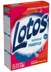 Средство моющее синтетическое для стирки - стиральный порошок Lotos UNIVERSAL, 350 гр
