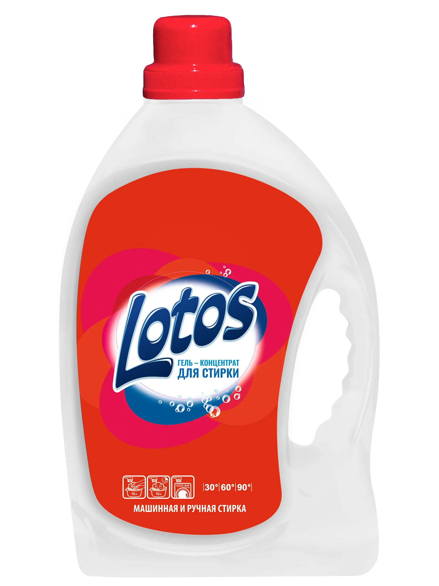 Жидкое средство для стирки: гель- концентрат Lotos UNIVERSAL 3,0л