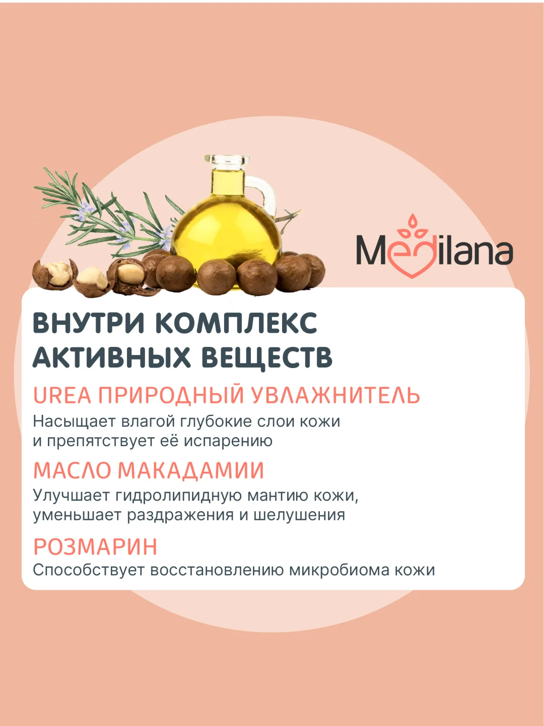 Восстанавливающее липидное молочко MEDILANA для младенцев 200мл 0+
