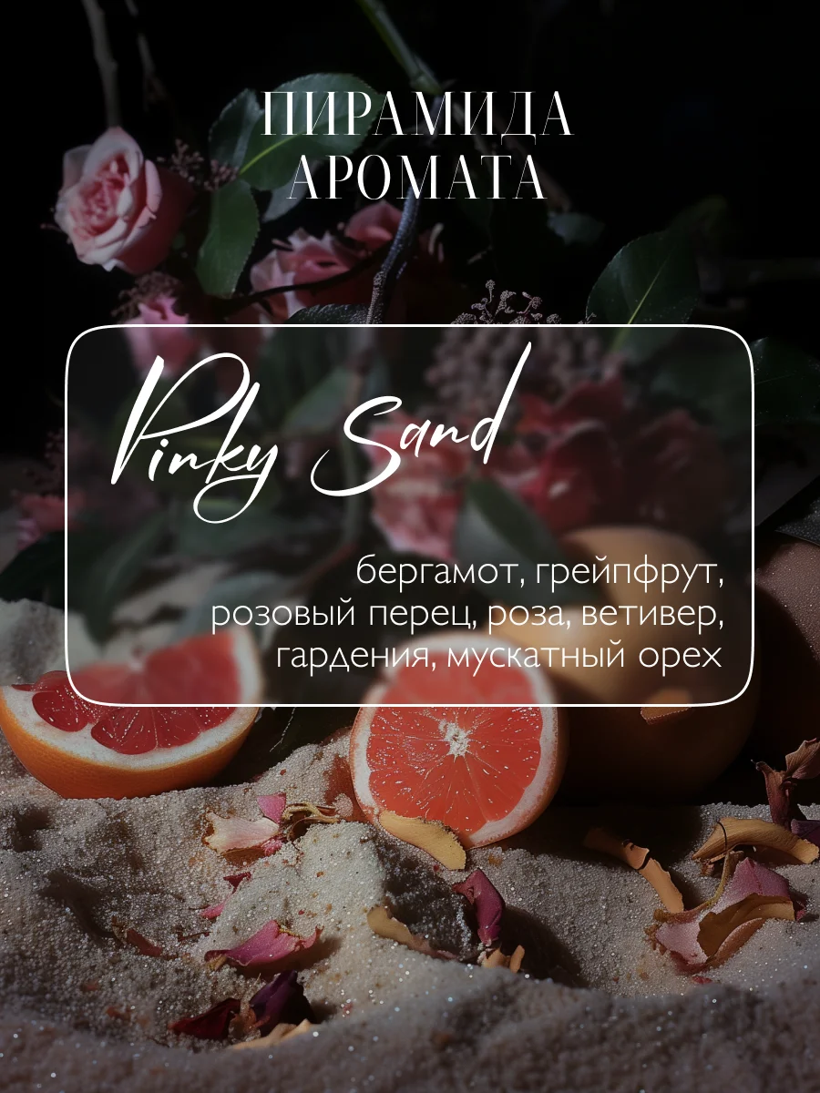 AMBREE Professional Гель для душа spa аромат Pinky Sand, с ретинолом и биотином 250 мл