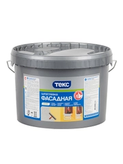 Шпатлевка фасадная Текс Профи, белая, 16 кг