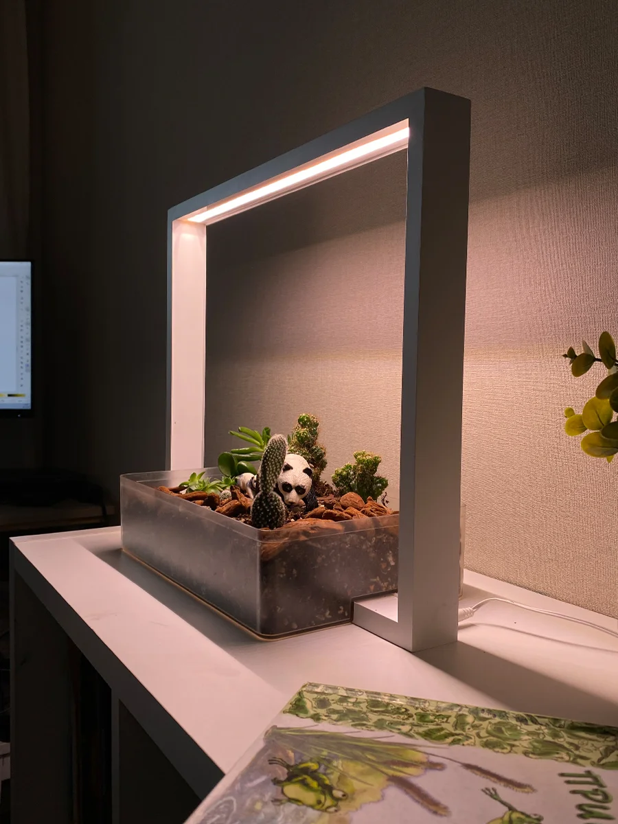 Умный сад Vegebox V-Frame, для выращивания цветов и растений с фитолампой