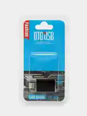 Черный otg переходник с Lightning USB, переходник для телефона, macbook, флешки цвет красный
