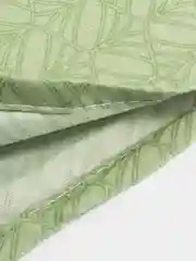 Мятный комплект постельного белья, евро, состав ткани - сатин  (хлопок 100%)