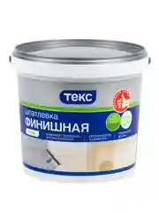 Шпатлевка финишная Текс Профи, белая, 5 кг