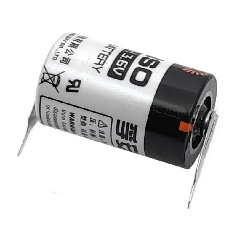 Элемент питания батарейка литиевая FANSO ER14250H/2P 3.6V 1200mA пластинчатые выводы 1шт