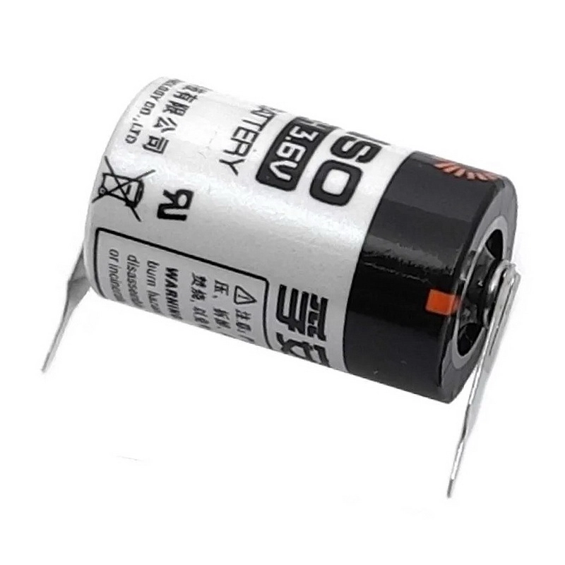 Элемент питания батарейка литиевая FANSO ER14250H/2P 3.6V 1200mA пластинчатые выводы 1шт