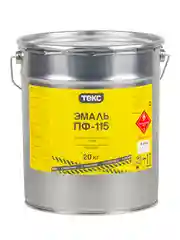 Эмаль ПФ-115 Текс Стройтекс, 20 кг, голубая