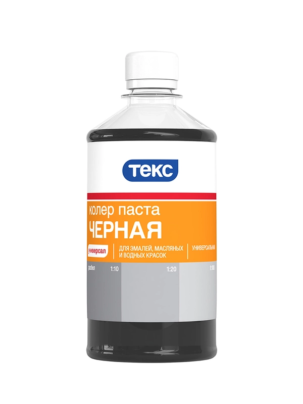 Колер паста Текс Универсал №11, черная, 0,5 л