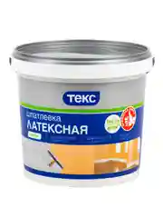 Шпатлевка латексная Текс Профи, белая, 5 кг