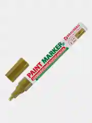 Маркер-краска лаковый paint marker по стеклу, бетону, авто 4 мм без запаха Brauberg 150876