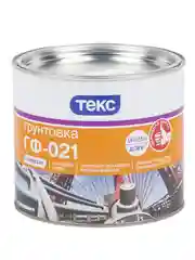 Грунтовка ГФ-021 антикоррозионная Текс Универсал, красно-коричневая, 2,5 кг