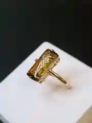 Горчичный кольцо женское позолоченное