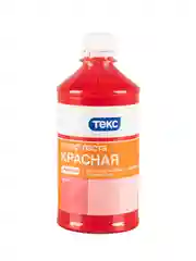 Колер паста Текс Универсал №01, красная, 0,5 л