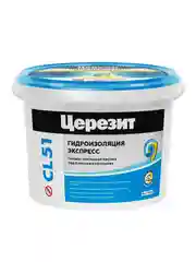 Гидроизоляция эластичная полимерная Церезит (Ceresit) CL 51 Экспресс, 5 кг