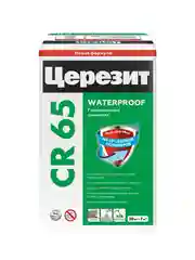 Гидроизоляционная смесь Церезит (Ceresit) CR 65 Waterproof, 20 кг