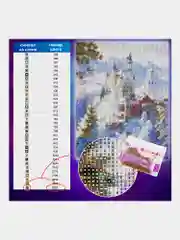 Алмазная мозаика Остров Сокровищ Замок, 663853, без подрамника 30x40 см, картина стразами