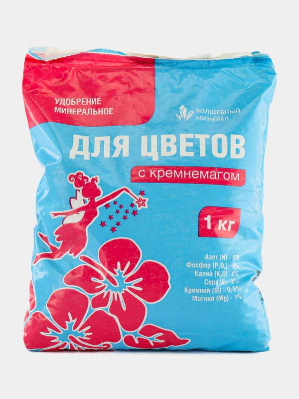 Комплексное минеральное удобрение с кремнемагом "Для цветов" 1кг