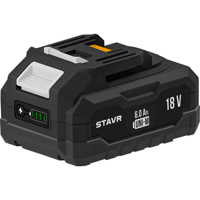 Аккумулятор 18В UNI-M, 6.0Ач, Stavr SB 18-6-01, Li-ion