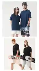 Бежевый футболка OVERSIZE унисекс однотонная из 100% хлопка