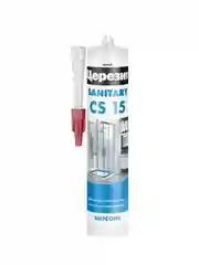 Силиконовый санитарный герметик Церезит (Ceresit) CS 15, 280 мл, белый