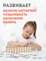Сортер классификатор с карточками "Развивайка" , развивающие игры для детей, подарки